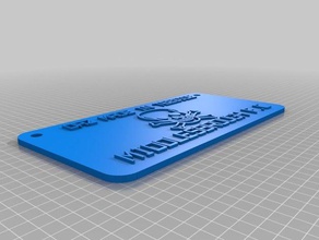 das fait teesdide les signes et logos personnalisé 3d print model - Mito3D