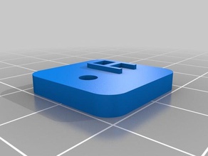 label letter organization customized 3d print model - Mito3D