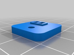 label letter b organization customized 3d print model - Mito3D