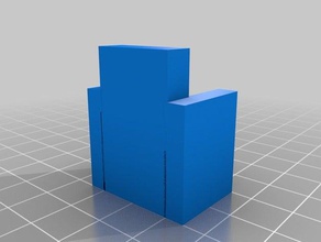 einfach 1 person couch Modell-Möbel 3d print model - Mito3D