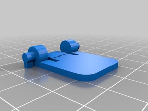 my customized keyboard foot cooler master storm trigger replacement parts 3d print model - Mito3D