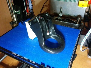 anillo conducto del ventilador prusa i3 rework 3d de la impresora accesorios Ventilador 40mm refrigeración titular 3d print model - Mito3D