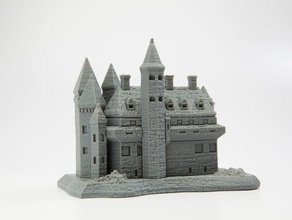 castillo maker imperio de los edificios estructuras 3d bakutis jason jbakutis medieval piedra 3d print model - Mito3D