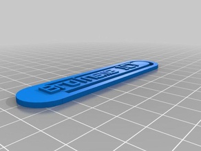 bruinsma clipe de papel organização personalizado 3d print model - Mito3D