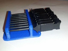saleae logique test de support d'agrafe outil les titulaires boîtes 3d print model - Mito3D