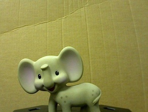 laurens elephant toys games makerbotdigitizer scan 3d print model - Mito3D