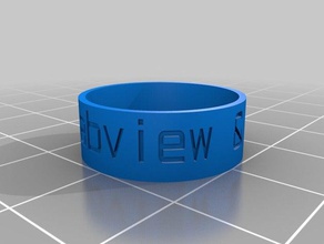 anillo anelli personalizzato 3d print model - Mito3D
