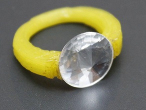 sphere2ring script accessories bracelet jewelry openscad parametric 3d print model - Mito3D