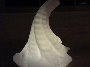 light form01 art 3d print model - Mito3D