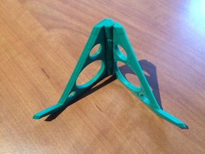 folding phone stand mobile 3d print model - Mito3D