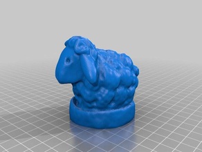 rb Schafe durchsucht Replikate makerbotdigitizer 3d print model - Mito3D