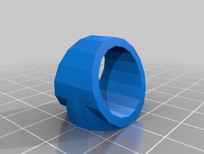 rebelde insignia anillo accesorios personalizado 3d print model - Mito3D