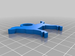 lab dog keychain keychains customized 3d print model - Mito3D