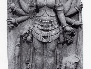 goddess durga victorious over buffalo demon mahisha mahishasuramardini scans replicas met museum scan sculpture 3d print model - Mito3D