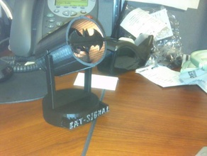 bat-sinal brinquedos jogos 3d batman batsignal invenções inventor modelo estúpido 3d print model - Mito3D