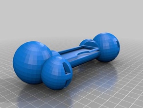 dog tag 3d-Knochen-Form Zubehör 3d print model - Mito3D