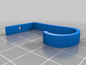 under cabinet hanger rvcamper household supplies hook 3d print model - Mito3D