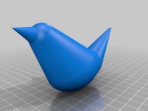 my customized bird-o-matic design your printable bird interactive art 3d print model - Mito3D