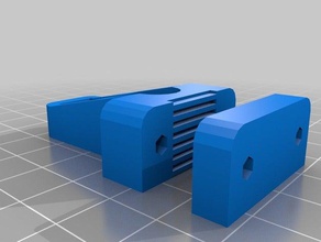 shapeoko 2 belt clamp 3d printing 3d print model - Mito3D