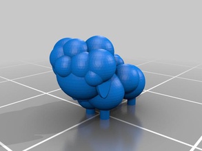 sheep model animals 3d print model - Mito3D