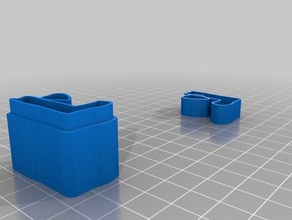 l-kutusu kalp şeklinde kaplar özelleştirilmiş 3d print model - Mito3D
