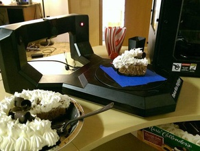 chocolate satin pie scans replicas digitizer pi day 3d print model - Mito3D