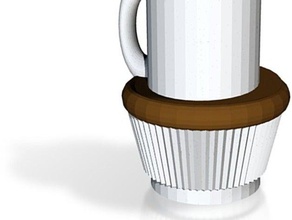 fullsized coffee cup cake all files kitchen dining cakes cups mug cupcake cupcakes mugs 3d print model - Mito3D