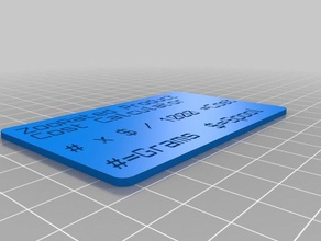 el filamento de la calculadora costos organización personalizado 3d print model - Mito3D