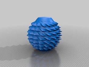bump vase 4 other 3d print model - Mito3D