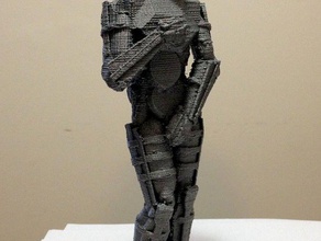 venus emerges stone sculptures figure rock tall 3d print model - Mito3D