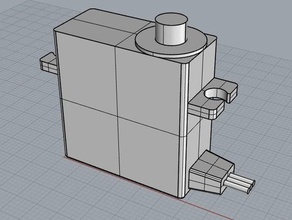 moteur servo hobby 3d print model - Mito3D