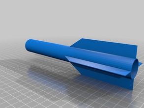 exploding compressed air rocket diy 3d make makezine magazine solidworks ultimaker 3d print model - Mito3D