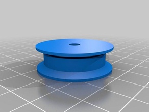 13 mm yarıçapı elastik bant makara diy özelleştirilmiş 3d print model - Mito3D