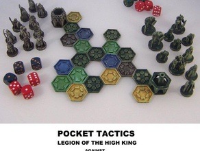 pocket-tactics-erste Ausgabe Spiele 15mm Brett-Spiel der Miniatur pocket tactics rpg - Strategie tinkercad 3d print model - Mito3D