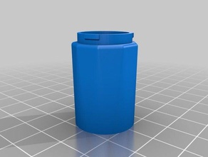 meine angepasste Bajonett-container-Basis Container 3d print model - Mito3D
