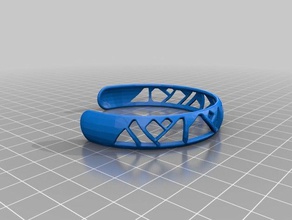 funky pulseira pulseiras 3d print model - Mito3D