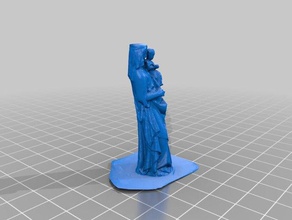 mary-baby-jesus Menschen erfüllt metropolitan museum der Kunst 3d print model - Mito3D