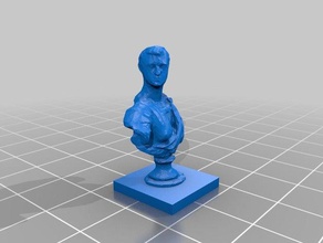 buste de cosme médicis 3d l'impression 3d print model - Mito3D