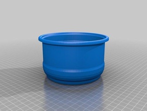 vaso 1 all'aperto giardino su misura giardinaggio piante vasi per 3d print model - Mito3D