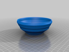 ciotola 1 cucina pranzo ciotole su misura piatto piatti 3d print model - Mito3D