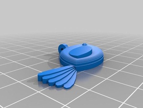 mon personnalisés oiseaux accessoires 3d print model - Mito3D