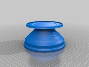 solid platter kitchen dining cake cakes customized platters 3d print model - Mito3D