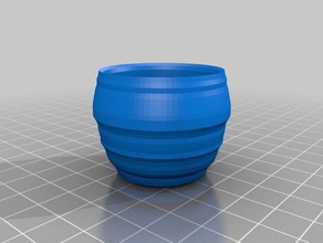 shot glass kitchen dining cup cups customized glasses 3d print model - Mito3D