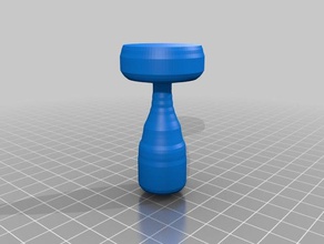 coffee tamper resize fit you machine kitchen dining tampers customized 3d print model - Mito3D