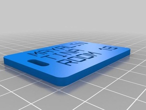 tina organizzazione personalizzato 3d print model - Mito3D