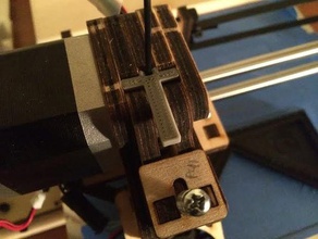 printrbot plus filament-extruder-guide 3d Drucker Teile 3d print model - Mito3D