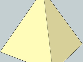 mini Büyük Piramit giza binalar yapılar 3d print model - Mito3D