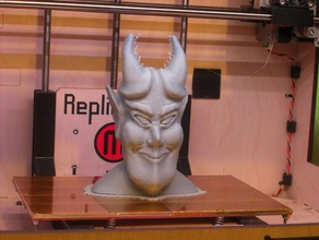 devil you say creatures bust demon 3d print model - Mito3D