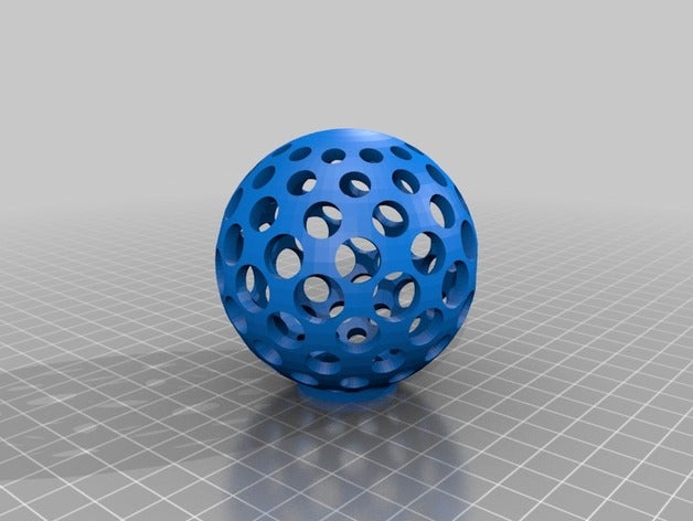 laid balle 12 décor customizer ornement 3D print model - Mito3D