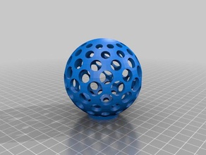 feio bola 12 decoração personalizador de sistemas ornamento 3d print model - Mito3D